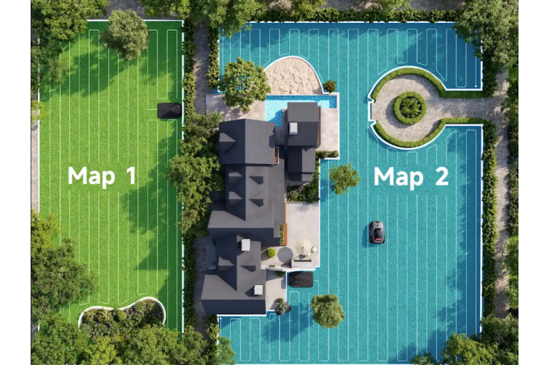 Handle Two Yards with One Mower