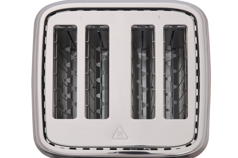  Deep Slots for Even Toasting