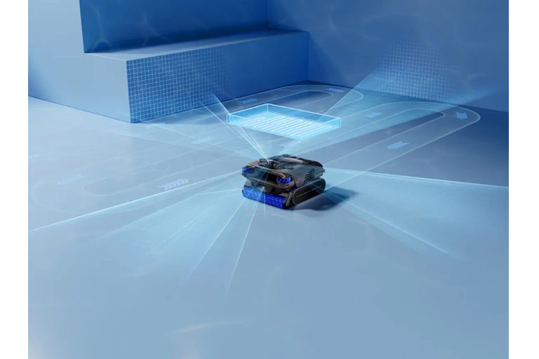  PoolNavi™  Plans Cleaning Routes Dynamically 