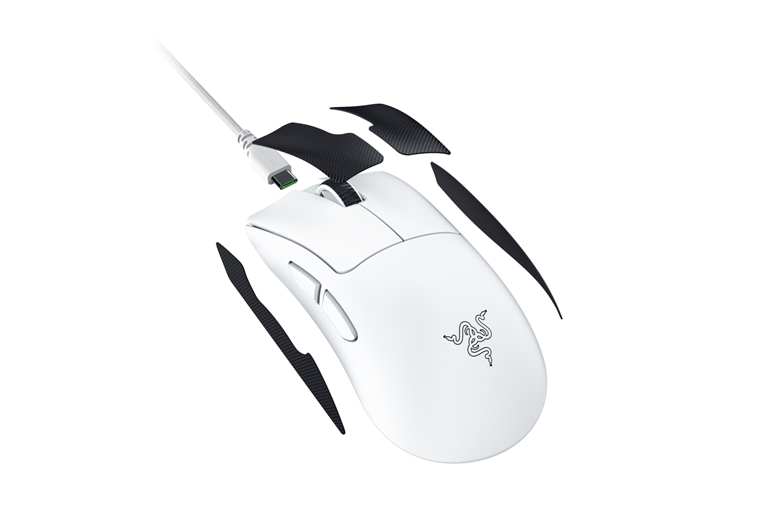 Razer DeathAdder V4 Pro Wireless Esports Gaming Mouse - White