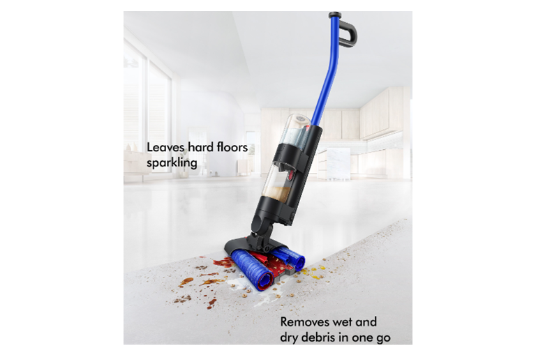  Wet and Dry Cleaning in One Powerful Pass 