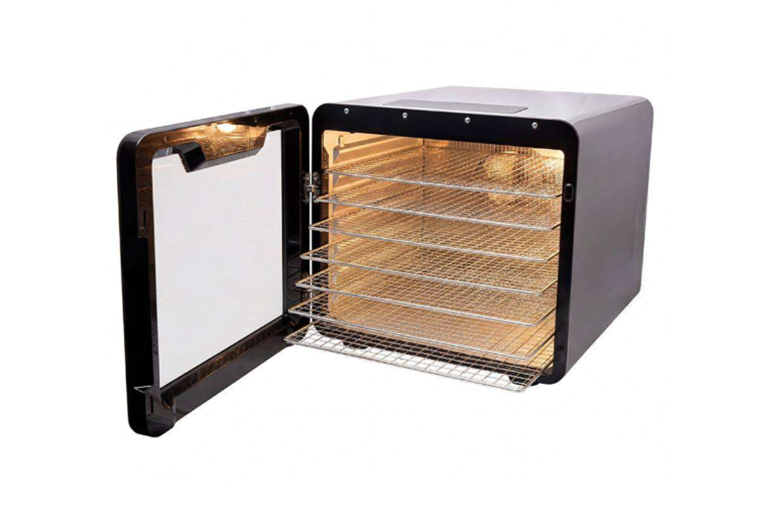  Durable Stainless Steel  With Glass Door & Inner Lamp 