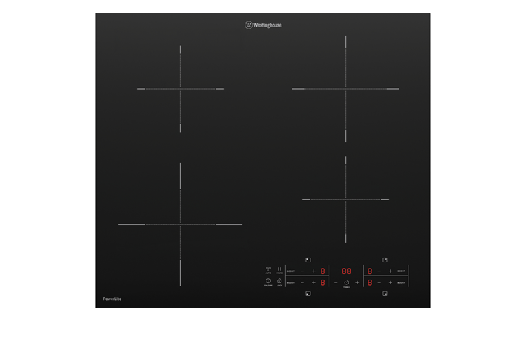 Westinghouse 60cm Powerlite Induction Cooktop | Harvey Norman