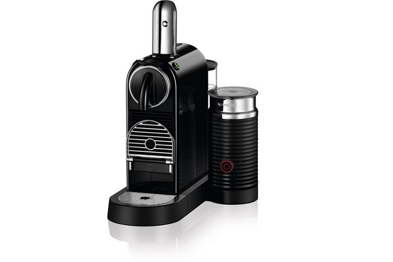 Nespresso Citiz & Milk Coffee Machine by DeLonghi - Black | Harvey Norman