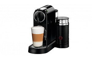Nespresso Citiz & Milk Coffee Machine by DeLonghi - Black | Harvey Norman