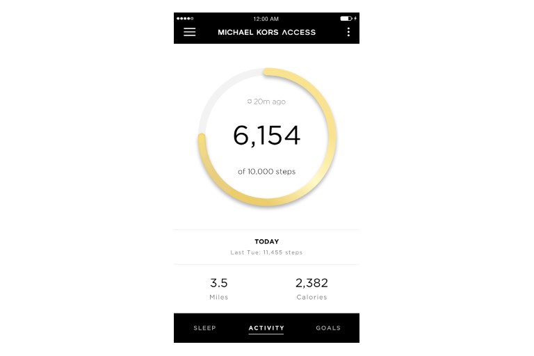 michael kors reade activity tracker