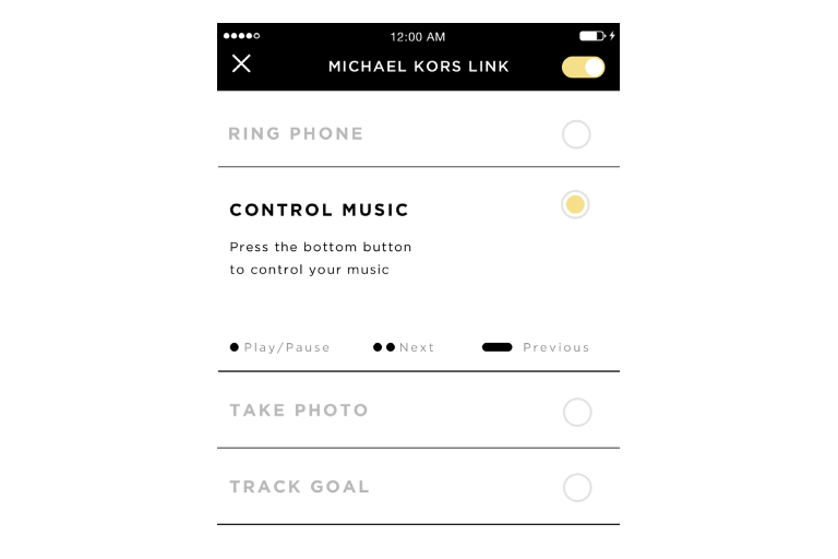 michael kors reade activity tracker