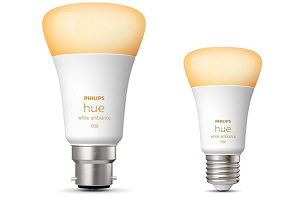 Philips Hue White Ambiance 11W A60 Smart Bulb with up to 1100
