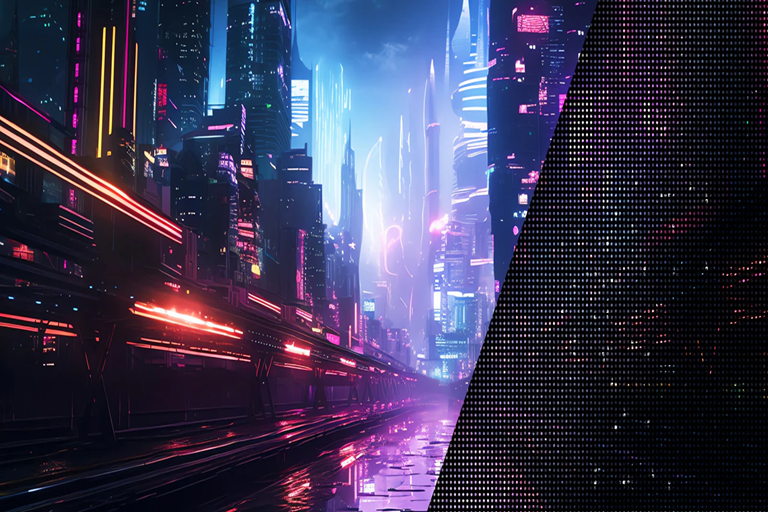  Vivid Colours and Deep Contrast 