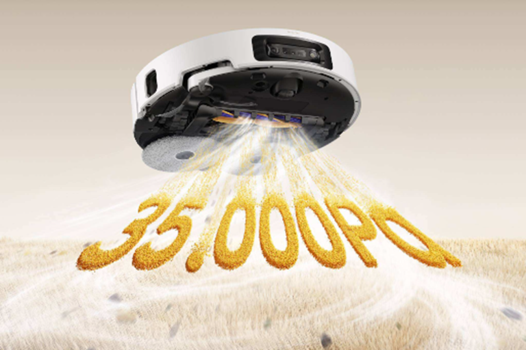  35,000Pa Powerful Suction 