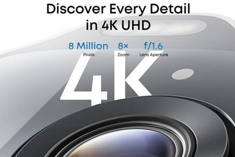  4K Ultra HD with 360&deg; Coverage 