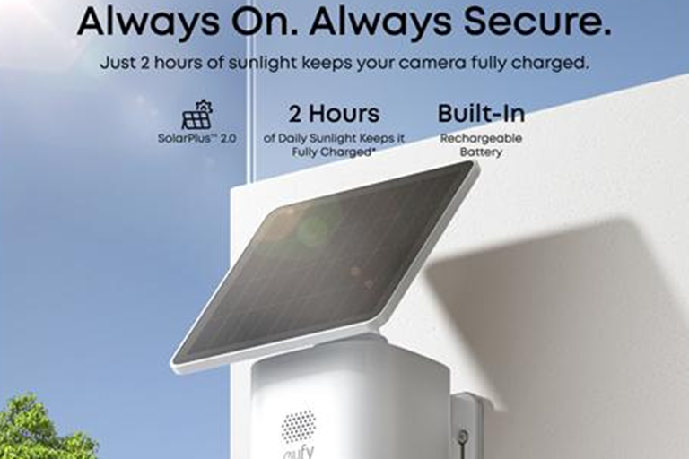  Solar-Powered, Always-On Security 