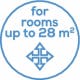 picto_wellbeing_blue_for_rooms_up_to_28m2
